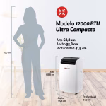 Aire Acondicionado Portátil Splendid 12.000 BTU Frío/Calor