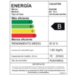 Calefont Rheem 10 Litros Gas Licuado Tiro Natural