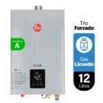 Calefont Rheem 12 Litros Gas Licuado Tiro Forzado