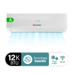 Aire Acondicionado Splendid Split Muro Inverter Silver Ions 12000 BTU