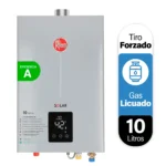 Calefont Rheem 10 Litros Gas Licuado Tiro Forzado