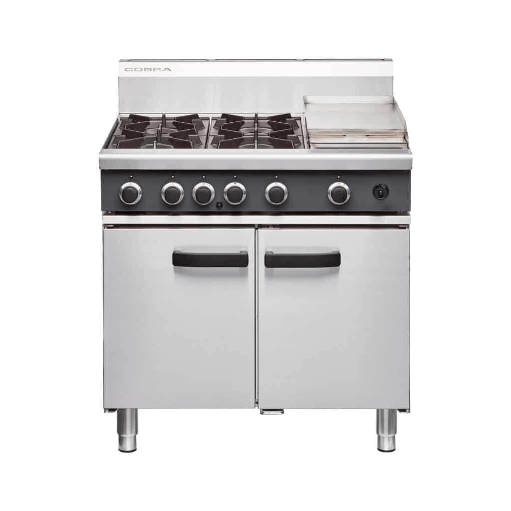 Moffat-Cobra-CR9C-Cocina con plancha y horno 900mm