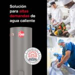 Termo Eléctrico Rheem 500 Litros Pie 380V 6000W