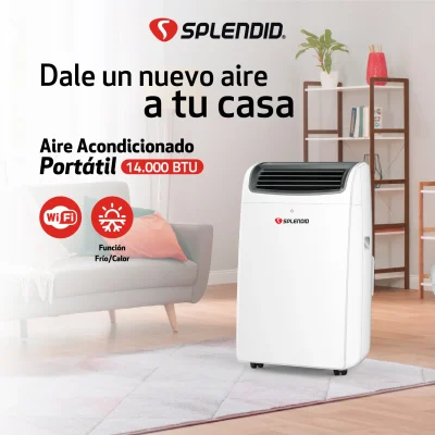 Aire Acondicionado Portátil Splendid 14.000 BTU frío/calor - Imagen 4