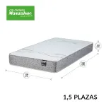 Colchón con resortes Ignifugo M-1.000 – 1,5 Plazas