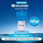Filtro Antisarro para Calefont, Termo y Caldera Splendid AquaProtec