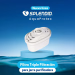 Pack 2 filtros para Jarra Purificadora de Agua AquaProtec Splendid