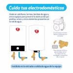 Filtro tipo Y colector de impurezas en Calefones, Termos y Bombas Splendid AquaProtec