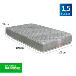 Colchón Poliuretano Cumbre M-500 – 1.5 Plazas