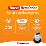 Regulador De Gas Licuado Splendid De 5-11-15kg Certificado